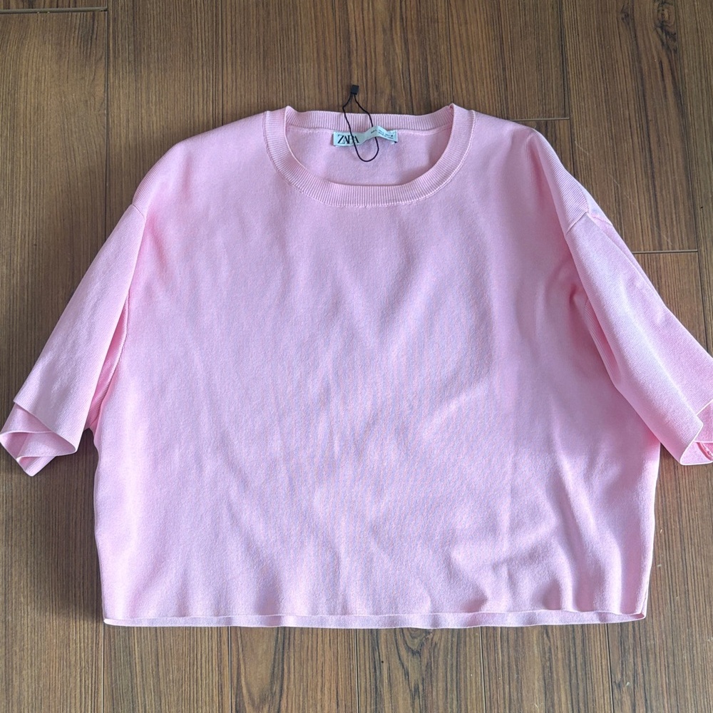 Zara Pink Women's Top